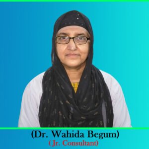 3.1. Dr. Wahida Begum